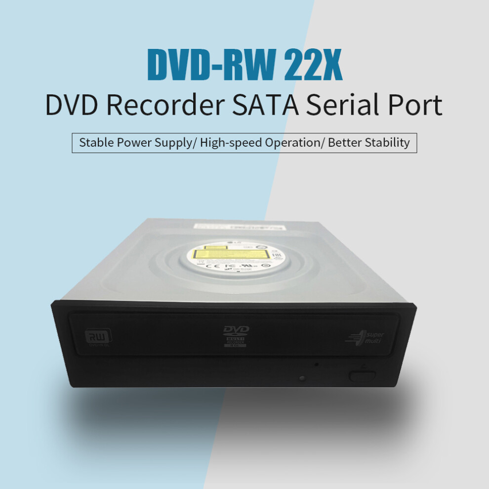 Dvd-Rw 22X Sata Desktop Recorder, 17X14.6x4cm Silver 7601364003602