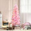 Christmas Tree, Warm White Pre-Lit, 5ft, Pink, CT08847 3