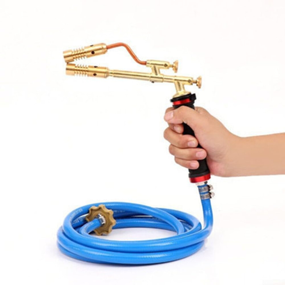 Allcopper Liquefied Gas Welding Torch Model D With Hose For Precision Soldering Copper Aluminum Iron Stainless 9323874201962