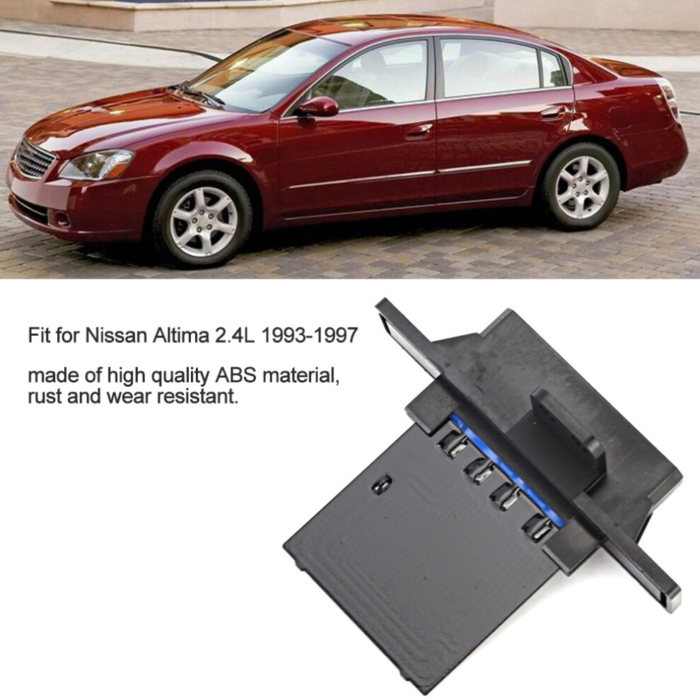Blower Motor Resistor 27150-62J60 For Nissan Altima 2.4L 1993-97 Black 8031364006768