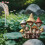 Acrylic Garden Floor Plug Creative Waterproof Mushroom-SCD288 5