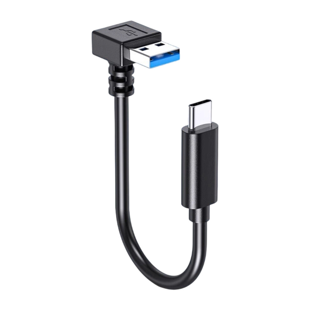 5Gbps 90 Degree Elbow Short Usb3.0 To Type C Cable-1M Bend Down 7754000522187