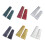 4PCS Vibranted Colored Taper Candle Not Drip Formula-Gold 25cm 2