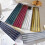 4PCS Vibranted Colored Taper Candle Not Drip Formula-Gold 25cm 7