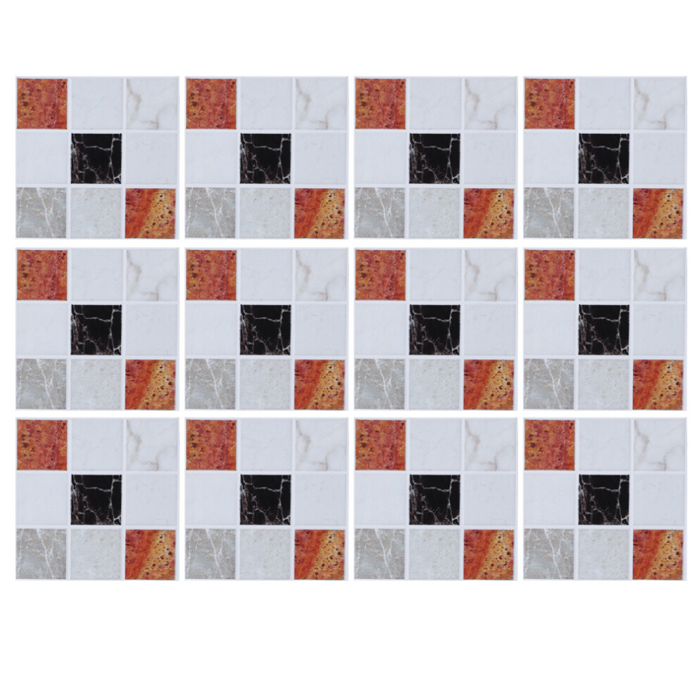 Chic Removable Wallpaper, Removable Wallpaper Peel And Stick 3D Mosaic Tiles For Bathroom And Kitchen Styling 9012352610463