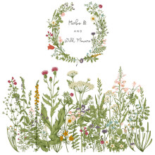 Künstlerische Blumen-Wandtattoos, abnehmbare florale Wandbilder, lebendige Dekoration zum Aufkleben für Wohnzimmer, Schlafzimmer, Kinderzimmer,