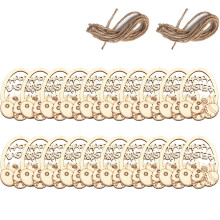 Bomboniere personalizzate per feste, design a forma adorabile per decorazioni, perfette per le tue celebrazioni pasquali, ornamenti in legno da