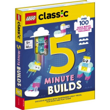 LEGO Classic 5Minute Builds with clear LEGO pieces foldout play scene