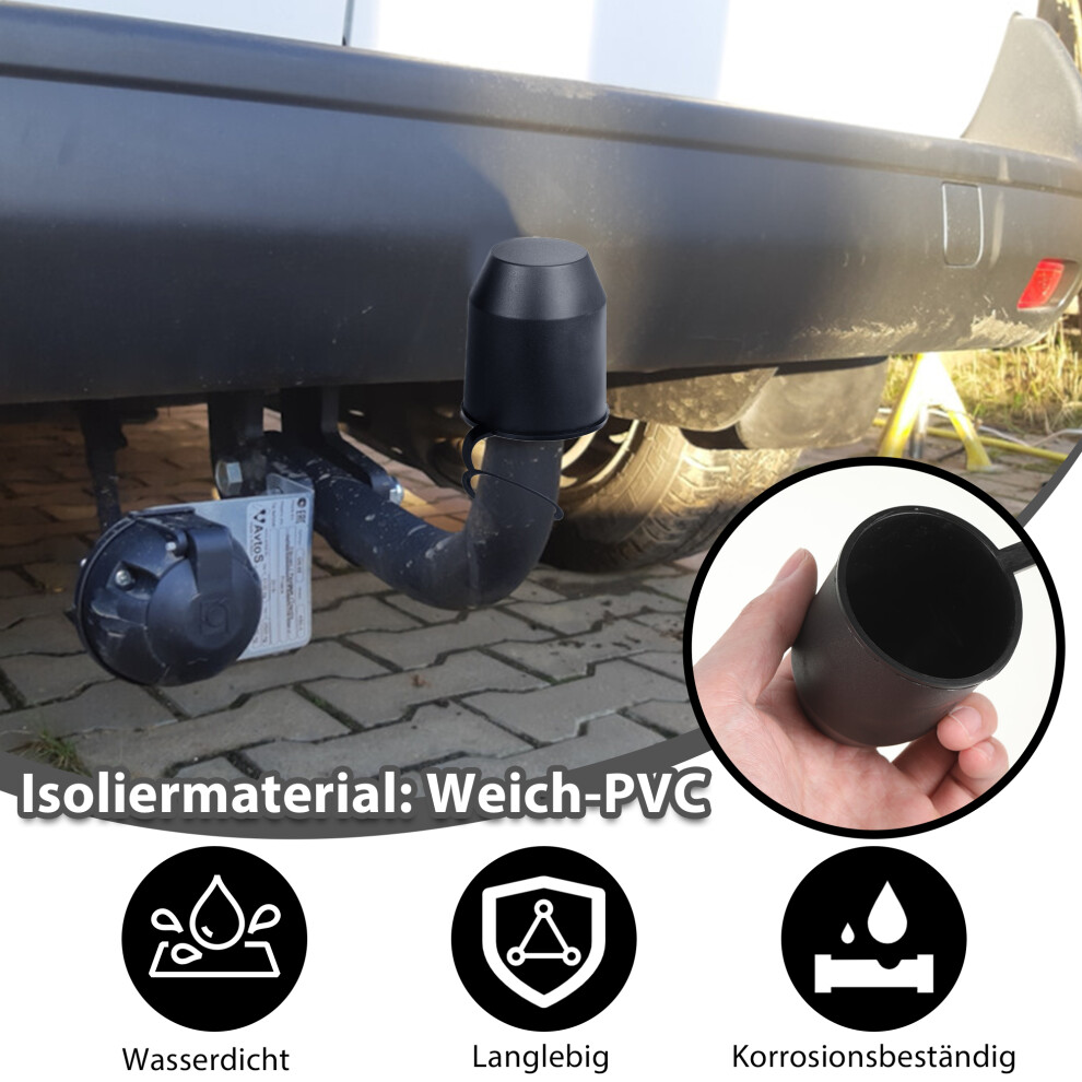 4piece Wear-Resistant Tow Bar Cover For Tear-Resistant Hitch Ball