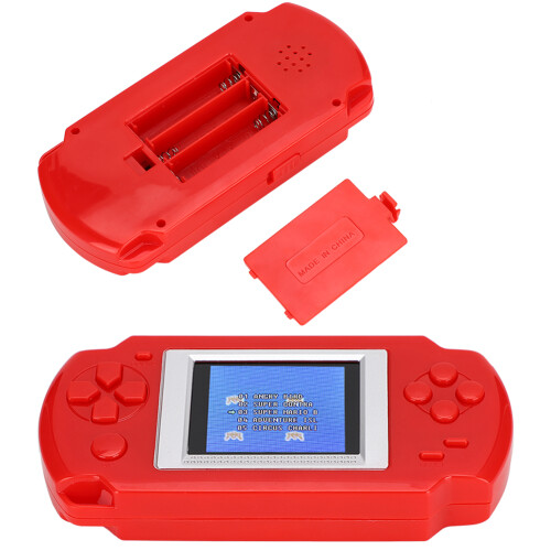 268 in 1 Color Screen Handheld Game Console Kids Puzzle, Red 2