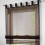 Roman Shade Curtain Adjustable Length for Study Room-Chocolate 5