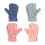 Secure Interaction Hamster Gloves, Prevents Bites-light pink 2