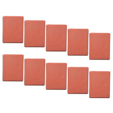10Pcs Terracotta Turtles Landscape Brick for Turtles-Earthy red