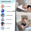 Relief Triangles Bed Pillow Memory Foam Wedge Pillow for-M 6