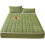 Bedsheet Bedspread Soft Thick Coral Fleece-Matcha Green 6