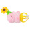 Motorcycle Handlebar Ornament Pig Decoration Accessory 1