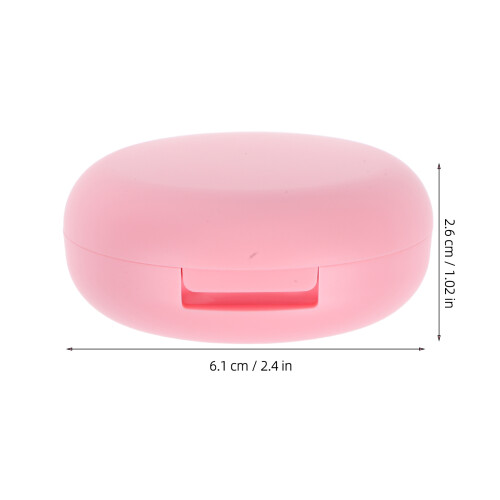 Empty Kosmetikcase Mit Spiegel Make-Up-Kompaktbox Für Reisen 2