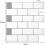 Πλακάκια backsplash χαμηλής συντήρησης, αποκολλημένα και κολλημένα, αναβαθμίστε την 2
