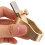 Mini Brass Violin Thumb Plane Flat Bottom Hand Planer For Luthiers 4