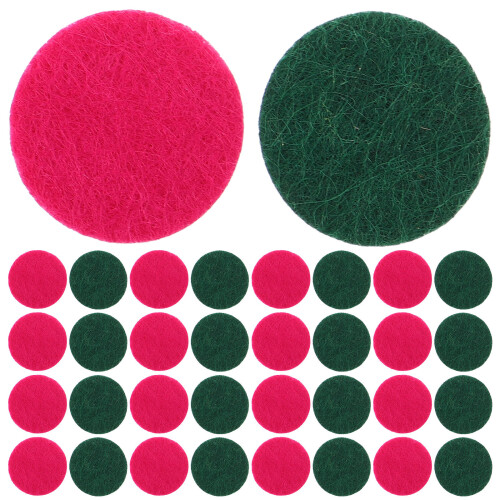 400 Stk. Duftöl Pads Für 25 Mm Diffusor Halskette Aromatherapie