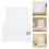 Clear Spendebox Mit Schloss Abstimmungsbox Mit Schildhalter 11