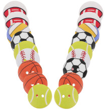 100Stk Knöpfe Fußball Basketball Tennis Für Bastelarbeiten