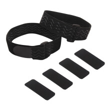 1Set Elastische Straps Zwart Nylon, Verstelbare Anti-Slip
