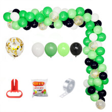 Niezbędne akcesoria na imprezę, złote balony konfetti gotowe do napompowania helem, 100 szt. 10-calowych balonów lateksowych, dodaj blasku