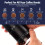 (Black) [Coffee Grinder] 38 Precise Grinding Settings Coffee Grinder | Adjustable, Silent Spice Grinder, One Click Coffee 4