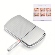 (Stainless Steel) 1pc Heavy-Duty Cheese Slicer with Measurement Markings - Stainless Steel, Multi-Functional Butter Cutter - Perfect for