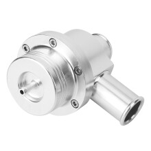 Universales Aluminiumlegierungs-Turbo-BOV-Ablassventil-Sound-Simulator-Kit, Silber