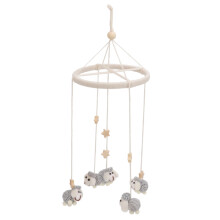 Gender Neutral Crib Toy, Baby Shower Gift Idea Hanging for Nursery Decor Accessories, Eco-Friendly Baby Decor, Multi Purpose Baby Room Kids Living Bed