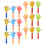 24 Pièces Maracas Colorées En Pour Événements 1