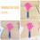 24 Pièces Maracas Colorées En Pour Événements 8