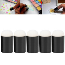 5 Pcs Plastic Finger Daubers for Kids Painting, 1.5cm Diameter