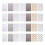 160 Pièces Papier Décoratif Pour Scrapbook Motif Uni 4
