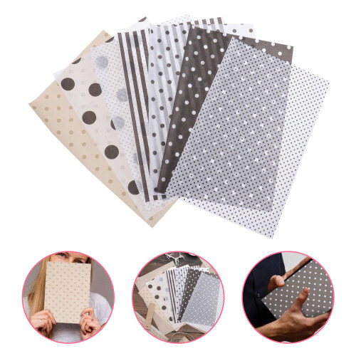 160 Pièces Papier Décoratif Pour Scrapbook Motif Uni 2