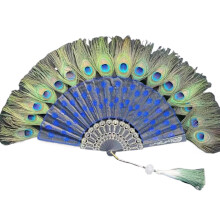 Hand Fan Decorative Embroidery Fan Colorful for Party and-4