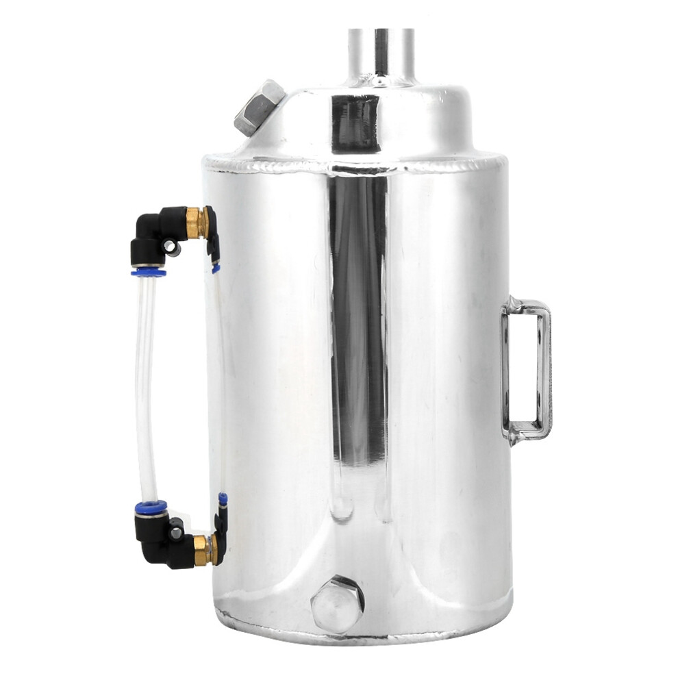 Universal 2L Aluminum Alloy Oil Catch Tank Reservoir With Breather Filter 6941364016716