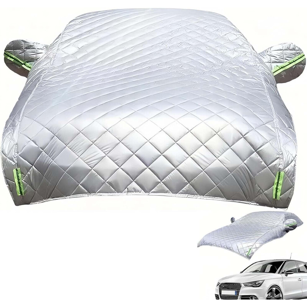 Inflatable Suv Car Cover Protector 5Layer Hail Blanket 1Inch Hail Damage Allweather Windshield Guard Half Cover 9339159465462