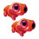 3D Print Frogs Statue Multiple  Positions Display -Pink Gold 1