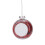 Boule de noël par Sublimation de 8cm, pendentif d'arbre vierge-1 1