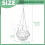 Space Efficient Detachable Chicken Feeder Basket Fit for Fruits 3