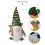 Poupée Gnome de noël faite à la main, sans visage, cadeau,-Vert 5