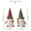 Poupée Gnome de noël faite à la main, sans visage, cadeau,-Vert 4