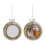 Pendentif boule de noël vierge par Sublimation, pour transfert-3 6