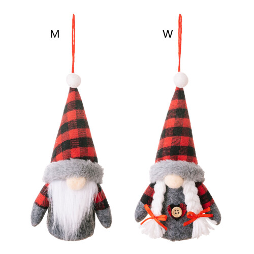 Décorations de Noël 2024 Poupée sans visage Gnome avec-Mesdames 1