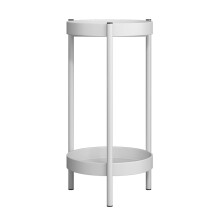 Metal Plant Stands For Multiple Plants, HeavyDuty AntiRust Iron Plant Pot Shelf, Modern Flower Shelf Holder, White