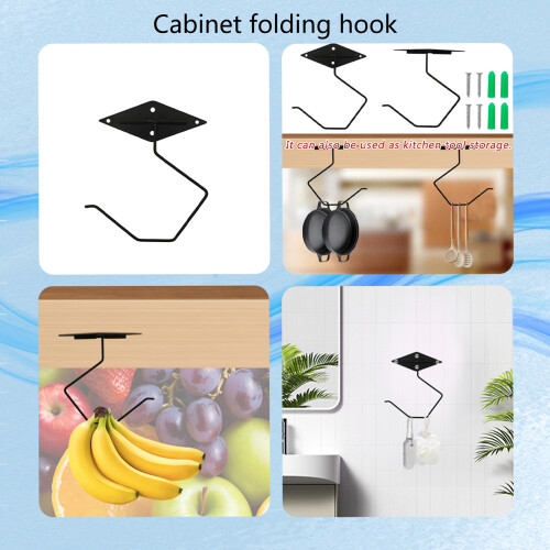 Multipurpose Foldable Banana Hanger For Kitchen Storage Space 1