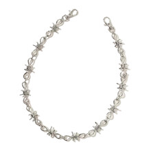 Herren-Taillenkette aus Metall mit Spikes, Thorn-Design,